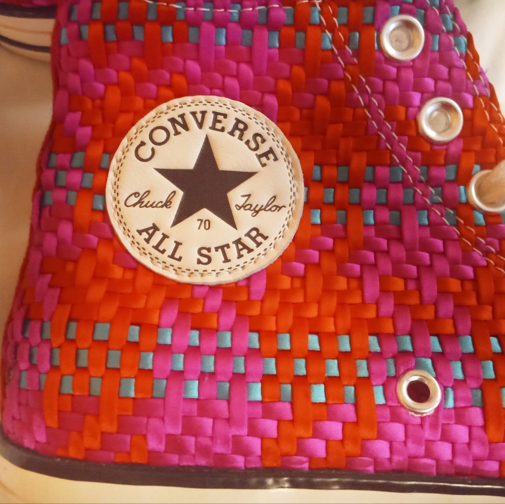 Converse Chuck Taylor 70s multi color woven pattern